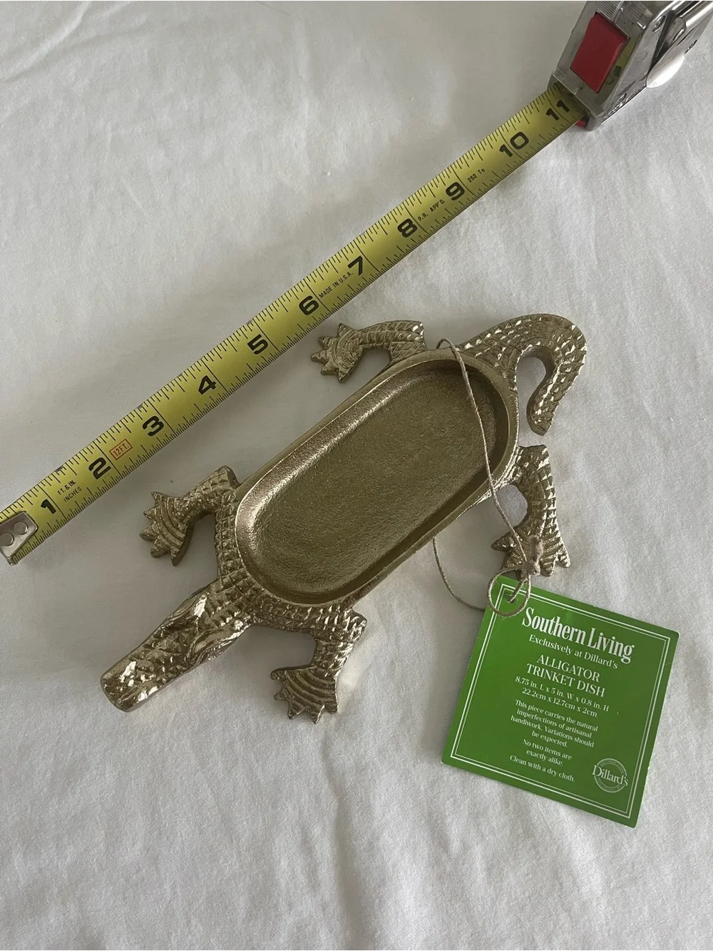 Southern Living decorative alligator
